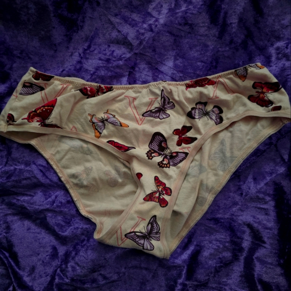 NWOT Victoria's Secret Butterfly Print Panties